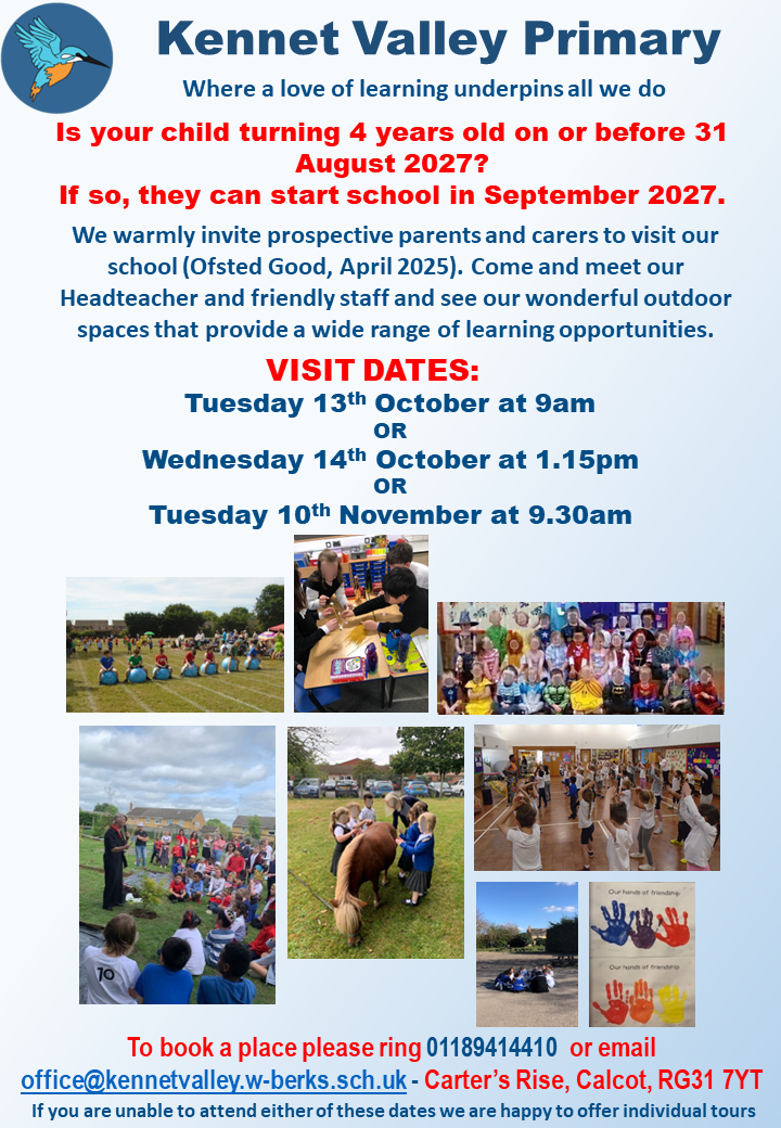 New Starters EYFS